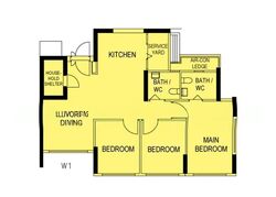 Blk 109C Eastglen @ Canberra (Sembawang), HDB 4 Rooms #637293571